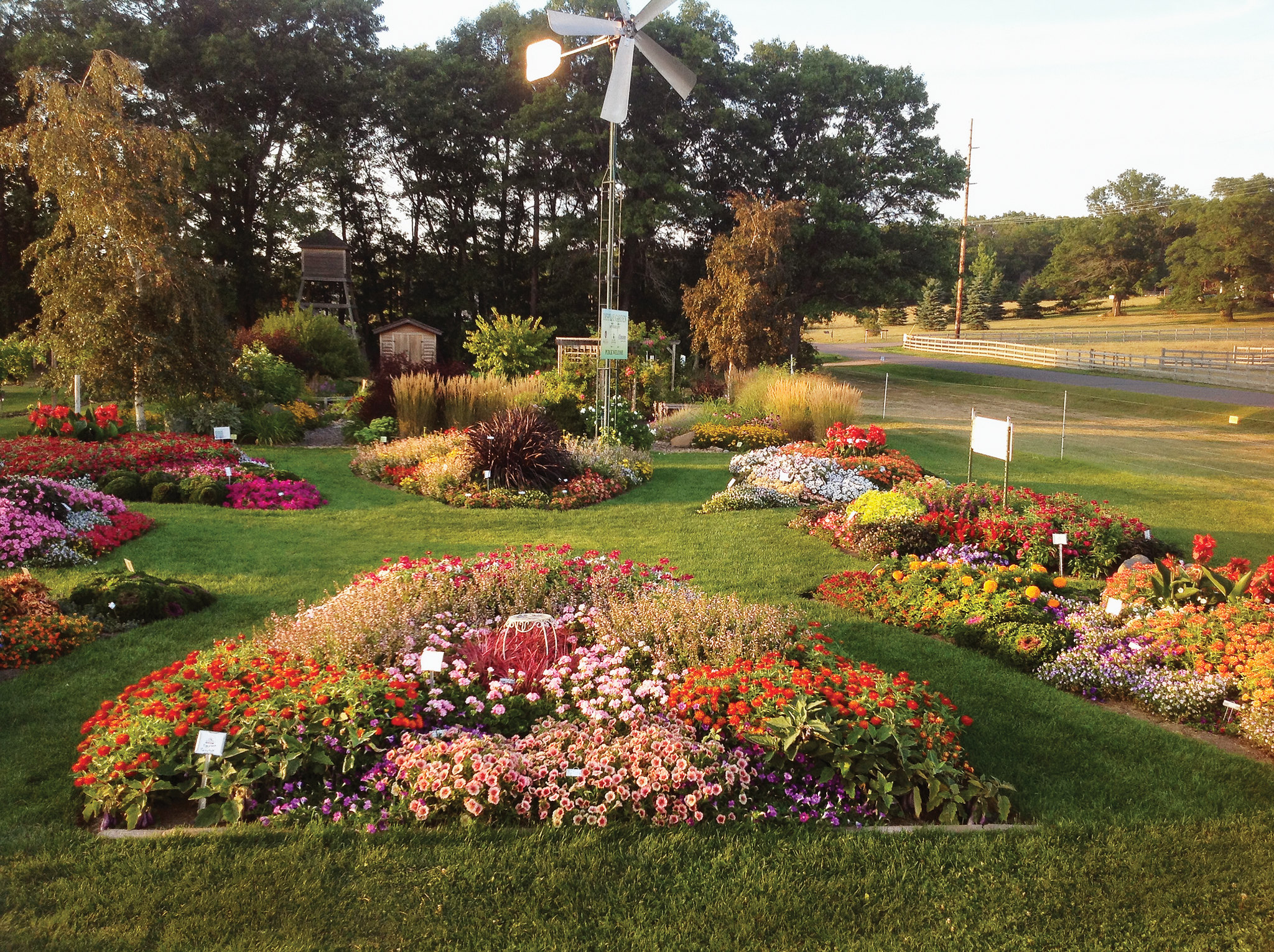Spooner Ag Research Station Garden